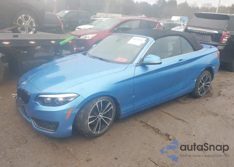 2020 BMW 230I xDrive z USA, uszkodzony, nr VIN WBA2K1C03L7F02047